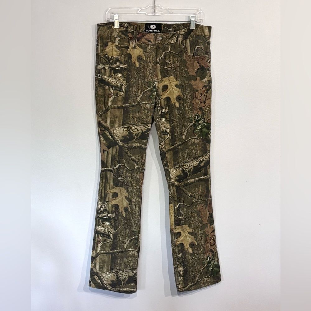 Mossy Oak | Women’s Break up Infinity Midrise Stretch Bootcut Camo Pants 12